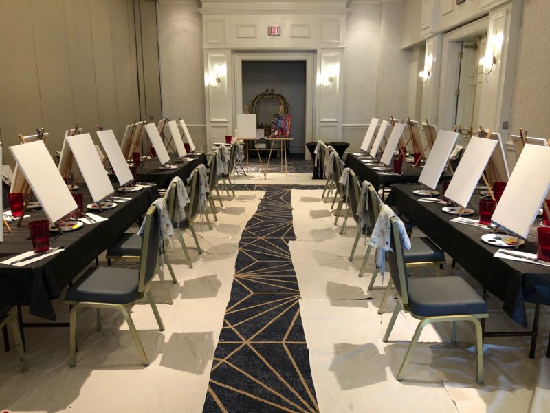 Painting Party At Home